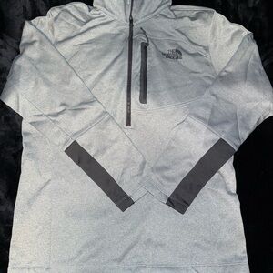 The North Face Light Gray Fleece Jacket